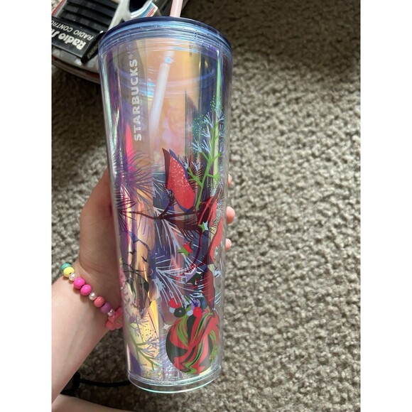 Starbucks Holiday 2023 Rose Venti Cold Cup Tumbler - Picture 7 of 8